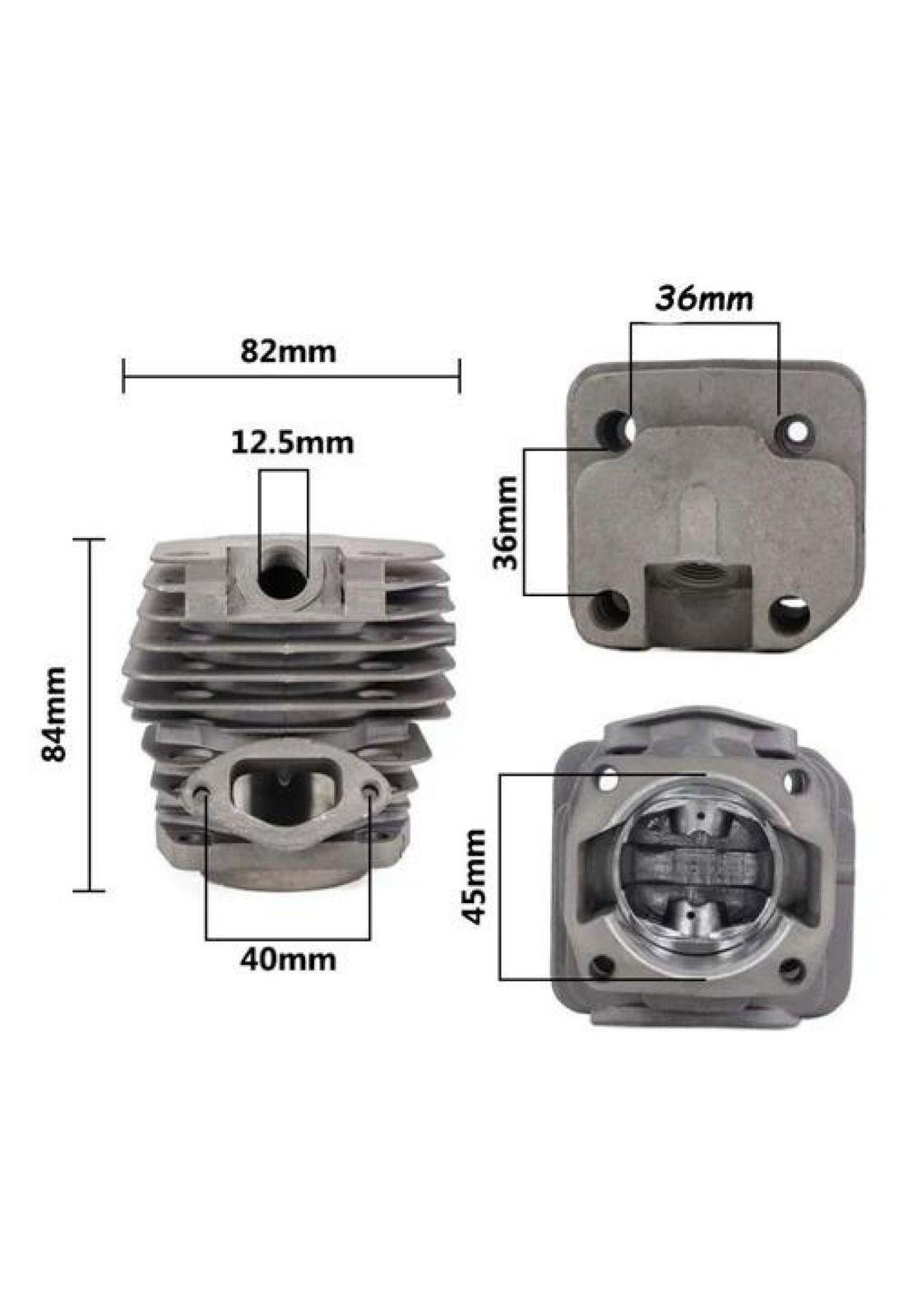 Kit Cilindro Pistón Y Anillos Motosierra China 4500 45cc-3