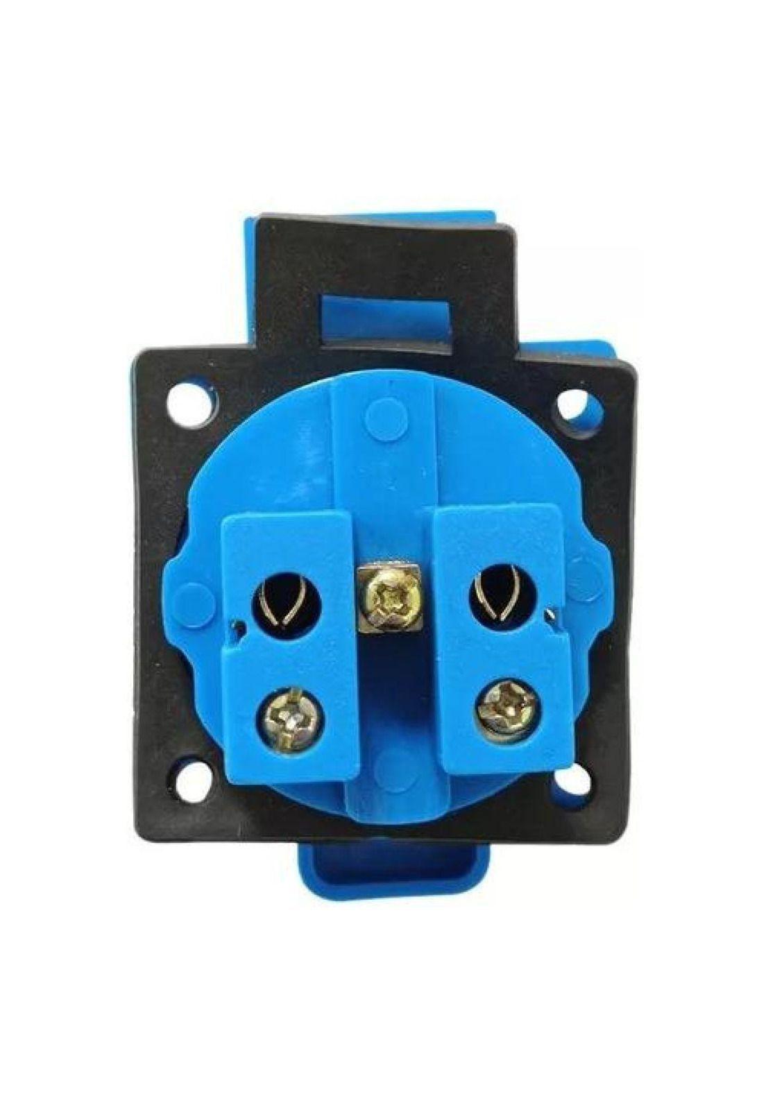 Pack 2 Enchufes Panel Hembra Schuko 16amperes-4