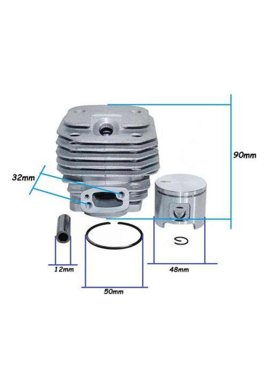 Kit Cilindro Pistón Y Anillos Para Motosierra Husqvarna 61-2