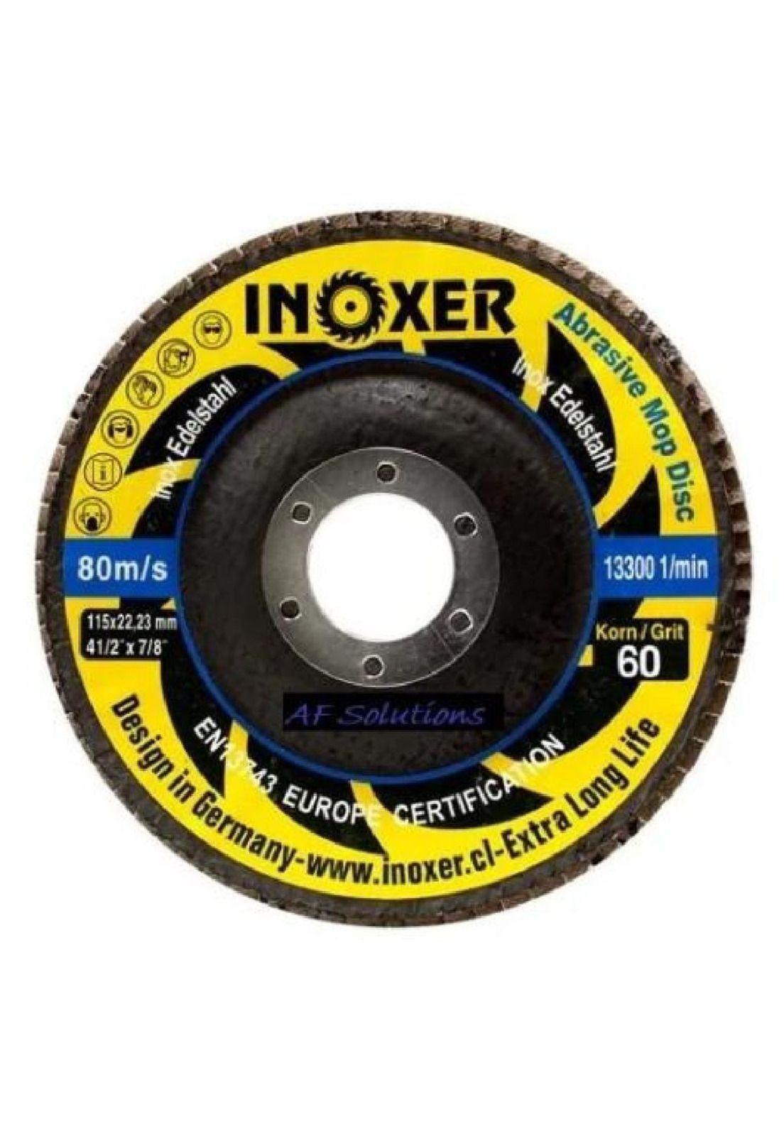Disco Lamina Traslapado 4 1/2granos 40 Zirconiox10unindades-1