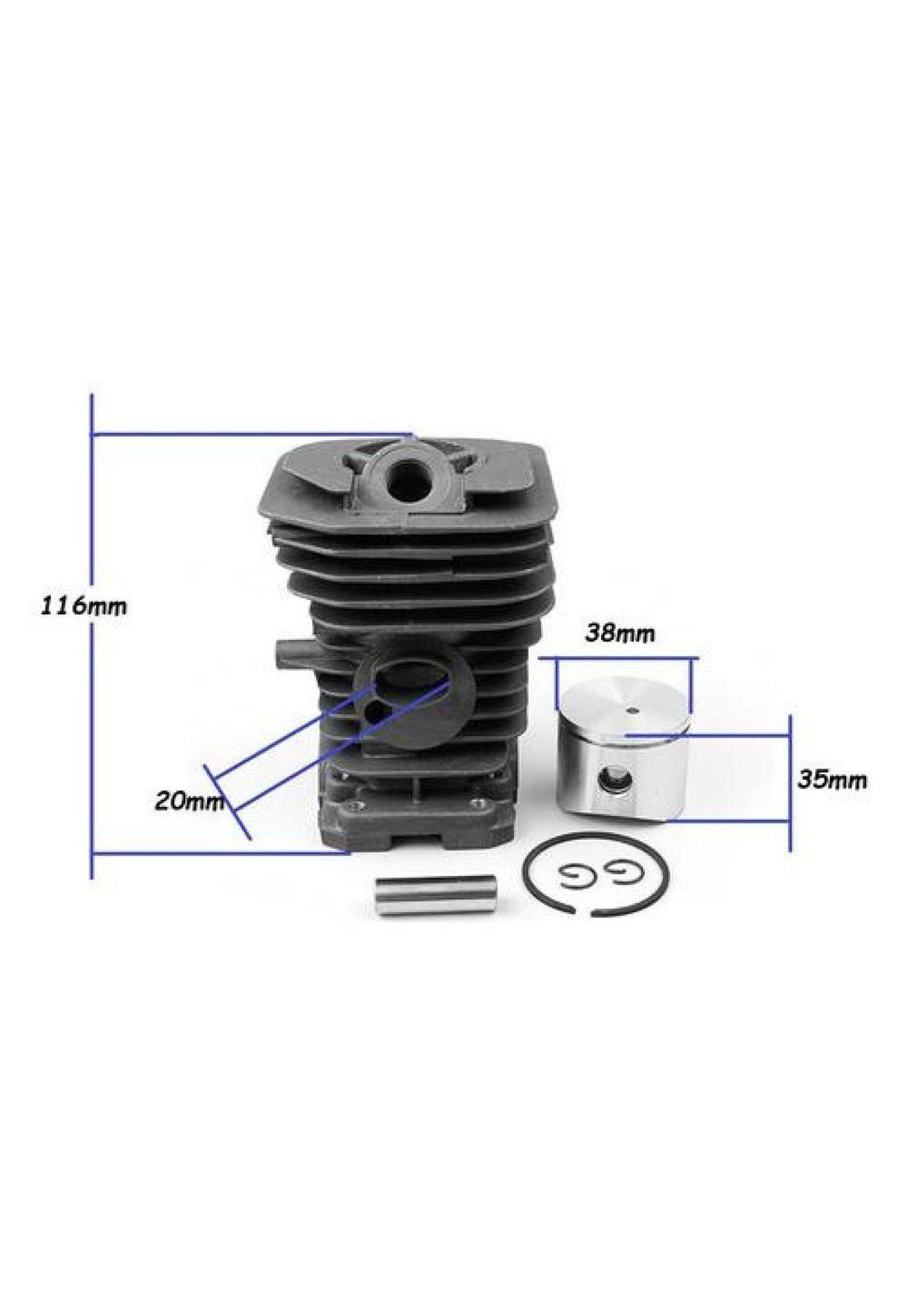 Kit Cilindro Pistón Y Anillos Para Motosierra H137 H136-5