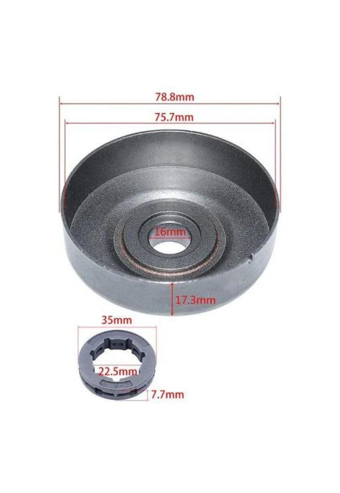 Tambor Flotante Compatible Con Motosierra Stihl Ms361 Plateado-2