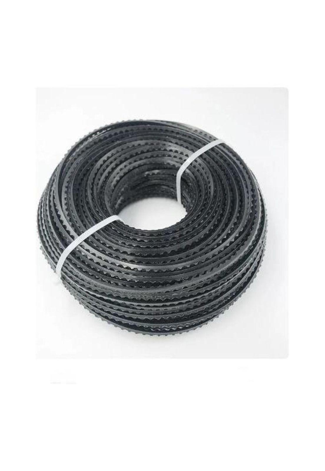 Nylon 3.0mmx15m Negro Dentado (plastico Duro).-0