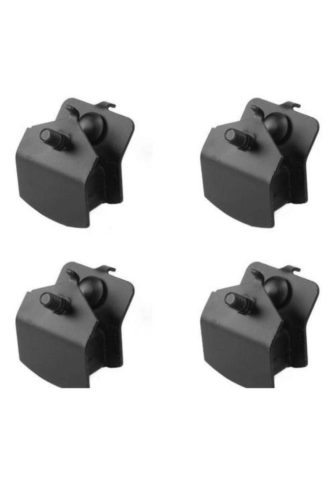 Pack Soporte De Goma Antivibración Generador 2kw-3kw-2