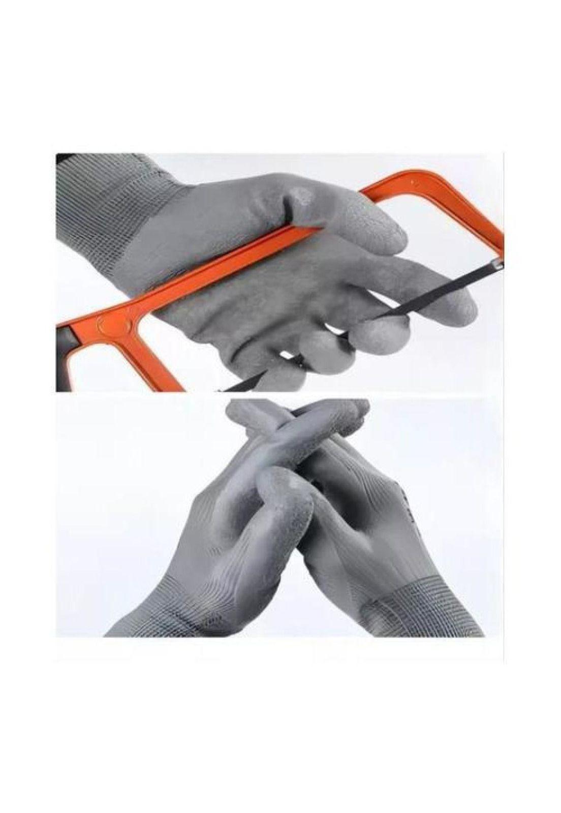 Pack 12 Par Guantes Multipropósito Flex Palma Pu Rock-7