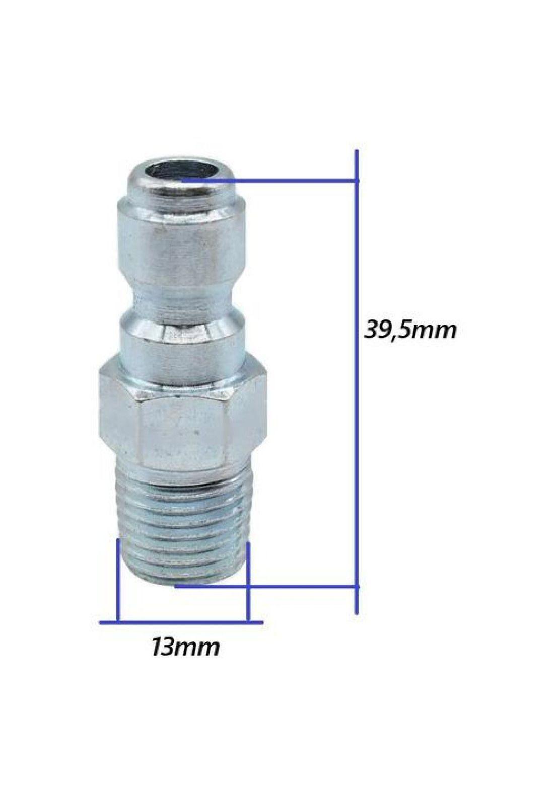 Acople Rápido Macho 1/4 He-3