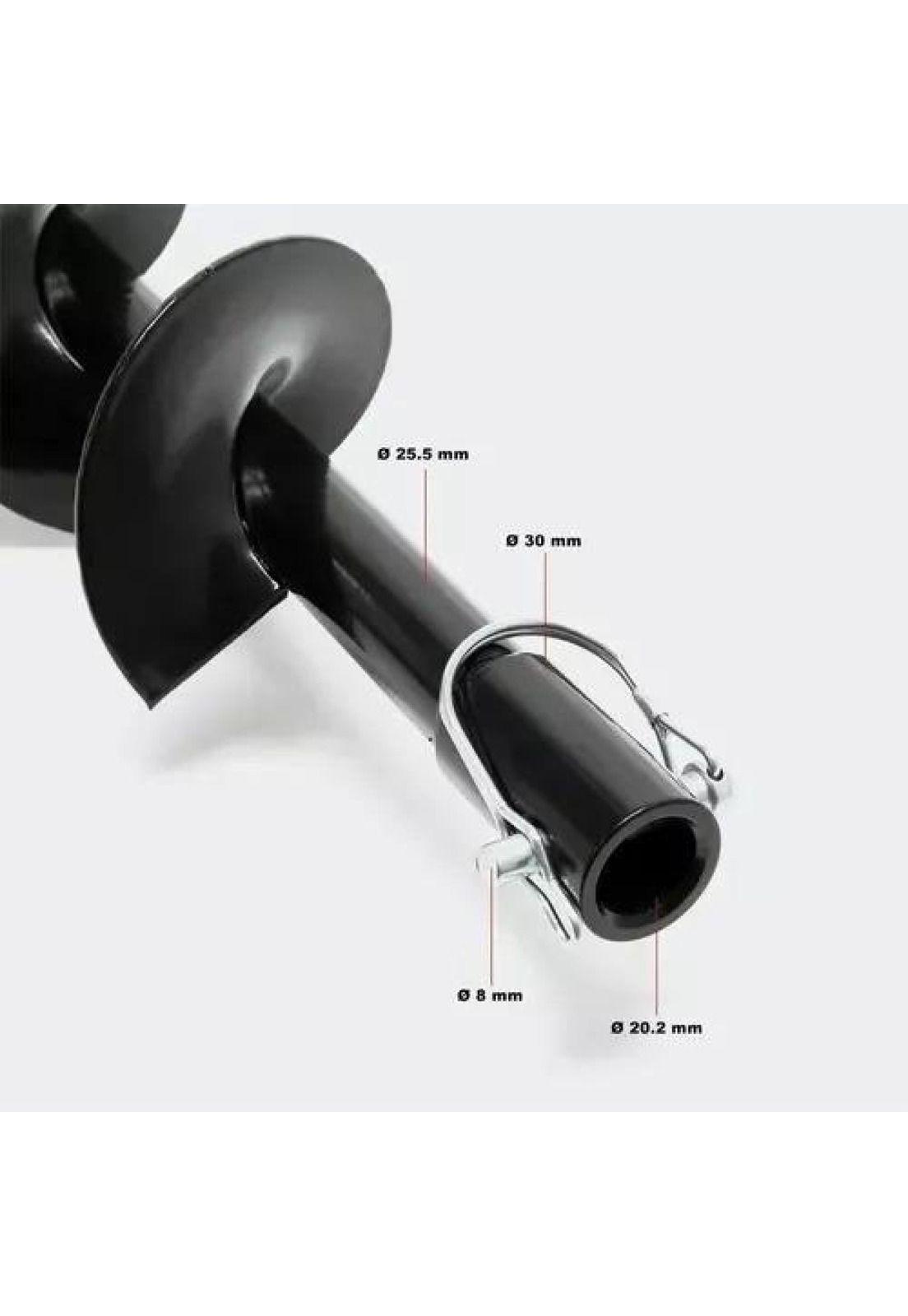 Broca Barreno Ahoyador  150mm X 80 Cm Largo-1