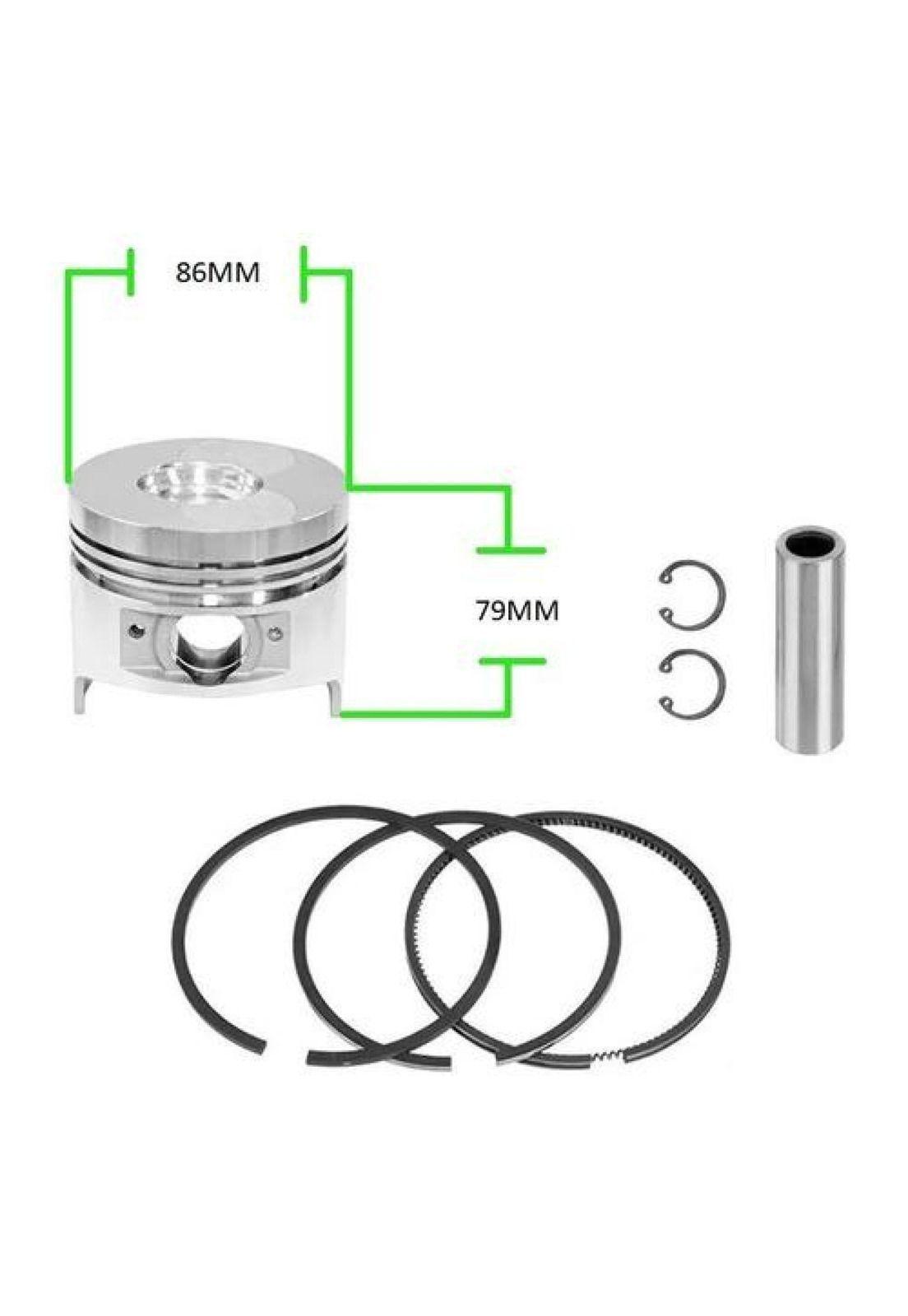 Kit De Pistón Y Anillos  Motor 186fa-1