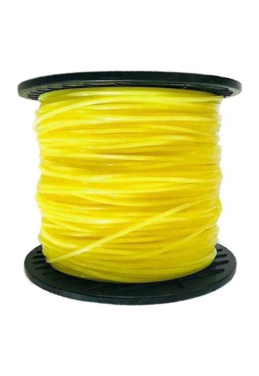 Nylon Redondo Para Orilladora Desbrozadora 2.4mm X 437mts-3