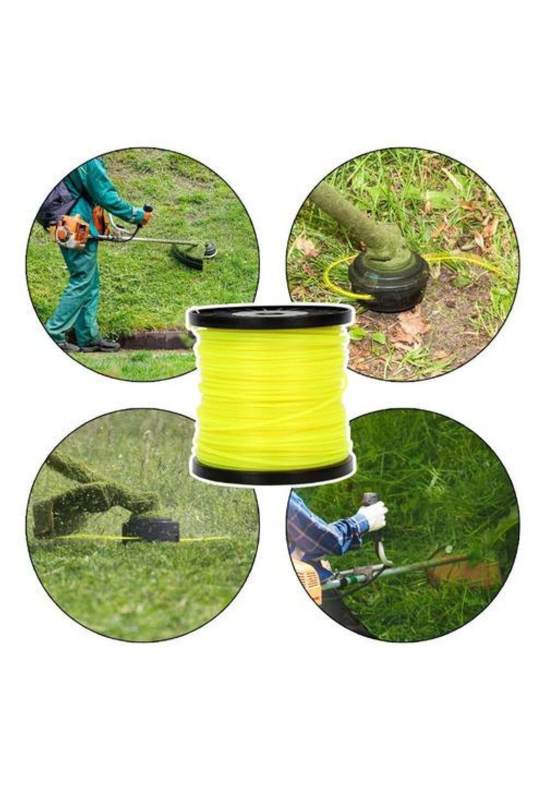 Nylon Redondo Para Orilladora Desbrozadora 2.4mm X 437mts-2