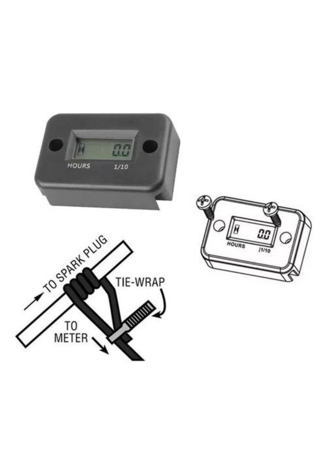 Tacometro Horometro Digital 100-1000rpm-2
