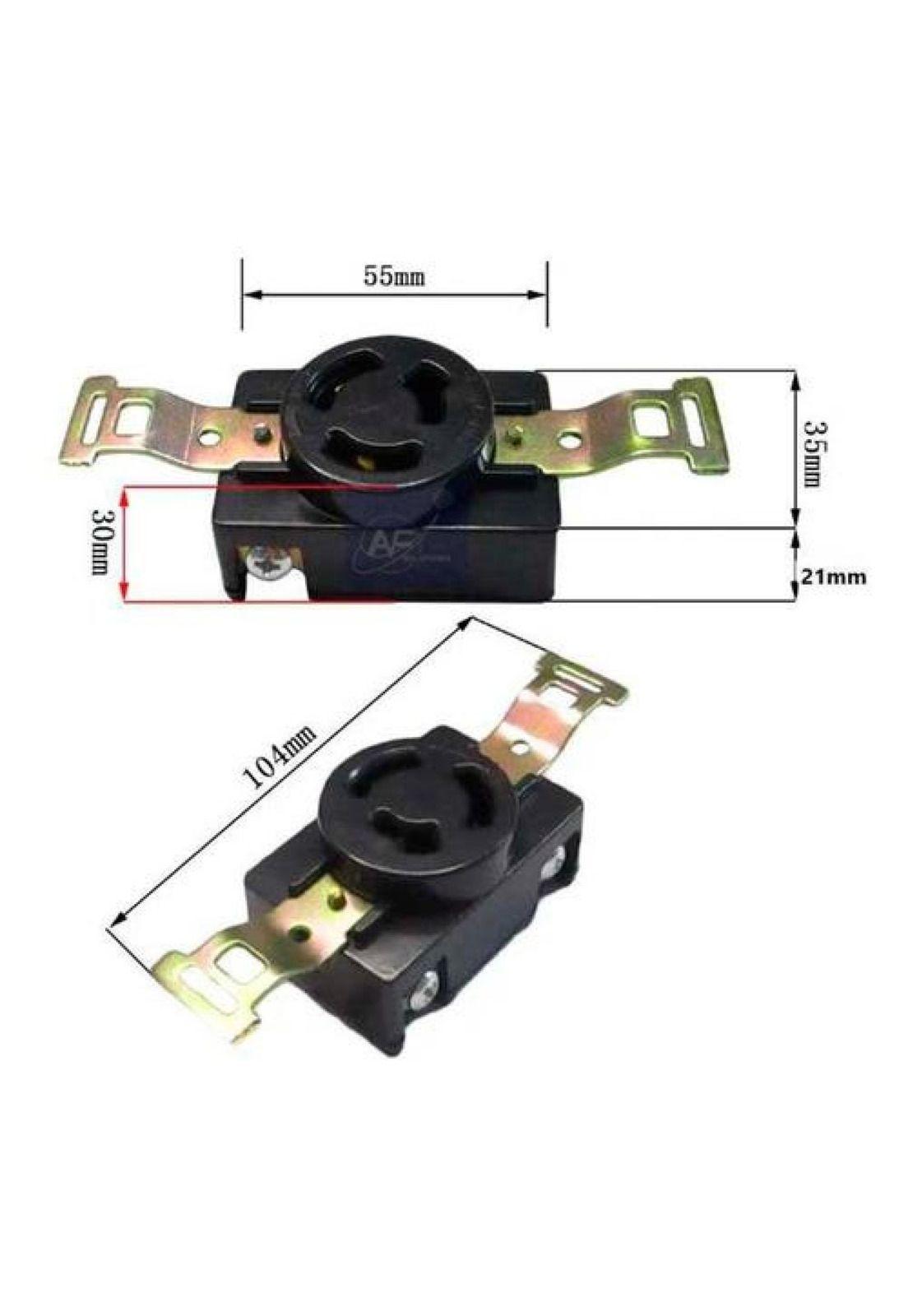 Enchufe Hembra Generador Para Kipor 30a 250v-2