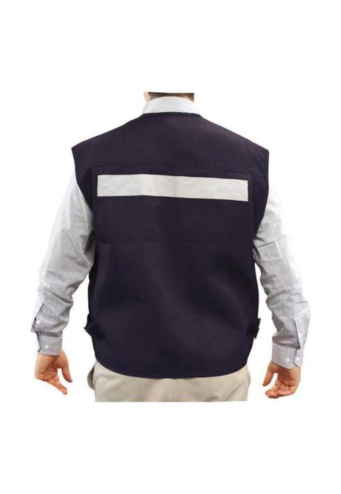 Chaleco Geólogo Poplín Con Cinta Reflectante Colores-3