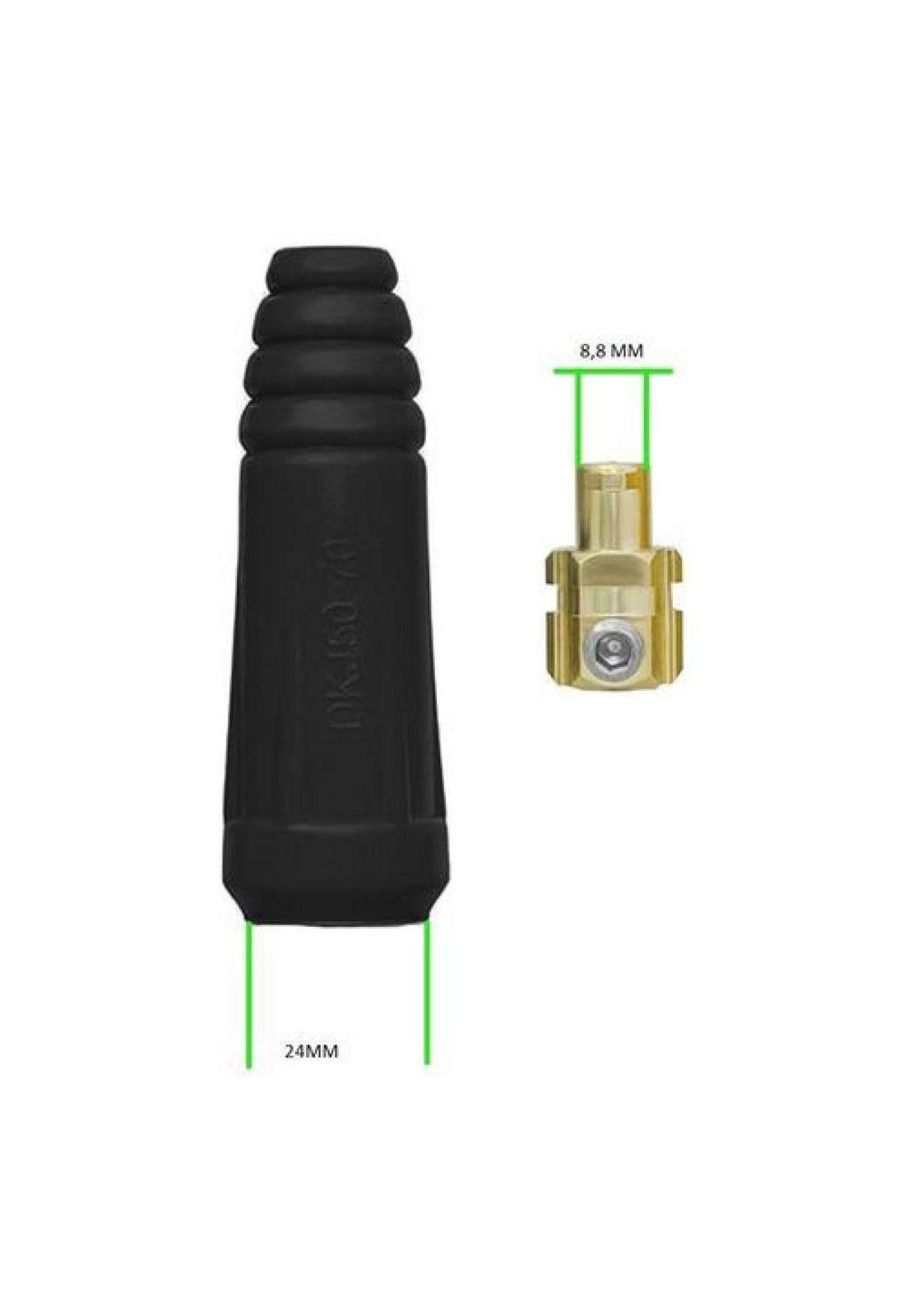 Conector Rápido Macho Para Maquina De Soldar 10/25-2