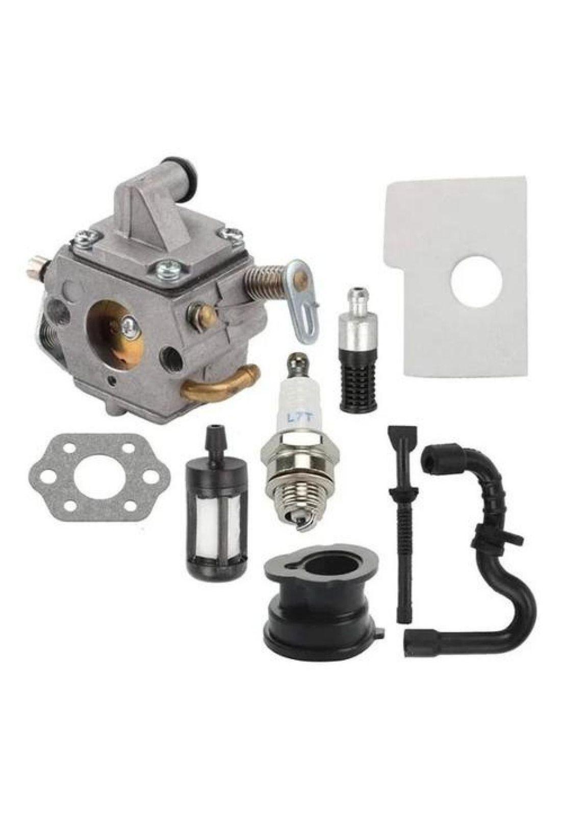 Carburador + Kit Reparación Compatible Stihl Ms170 Ms180-3