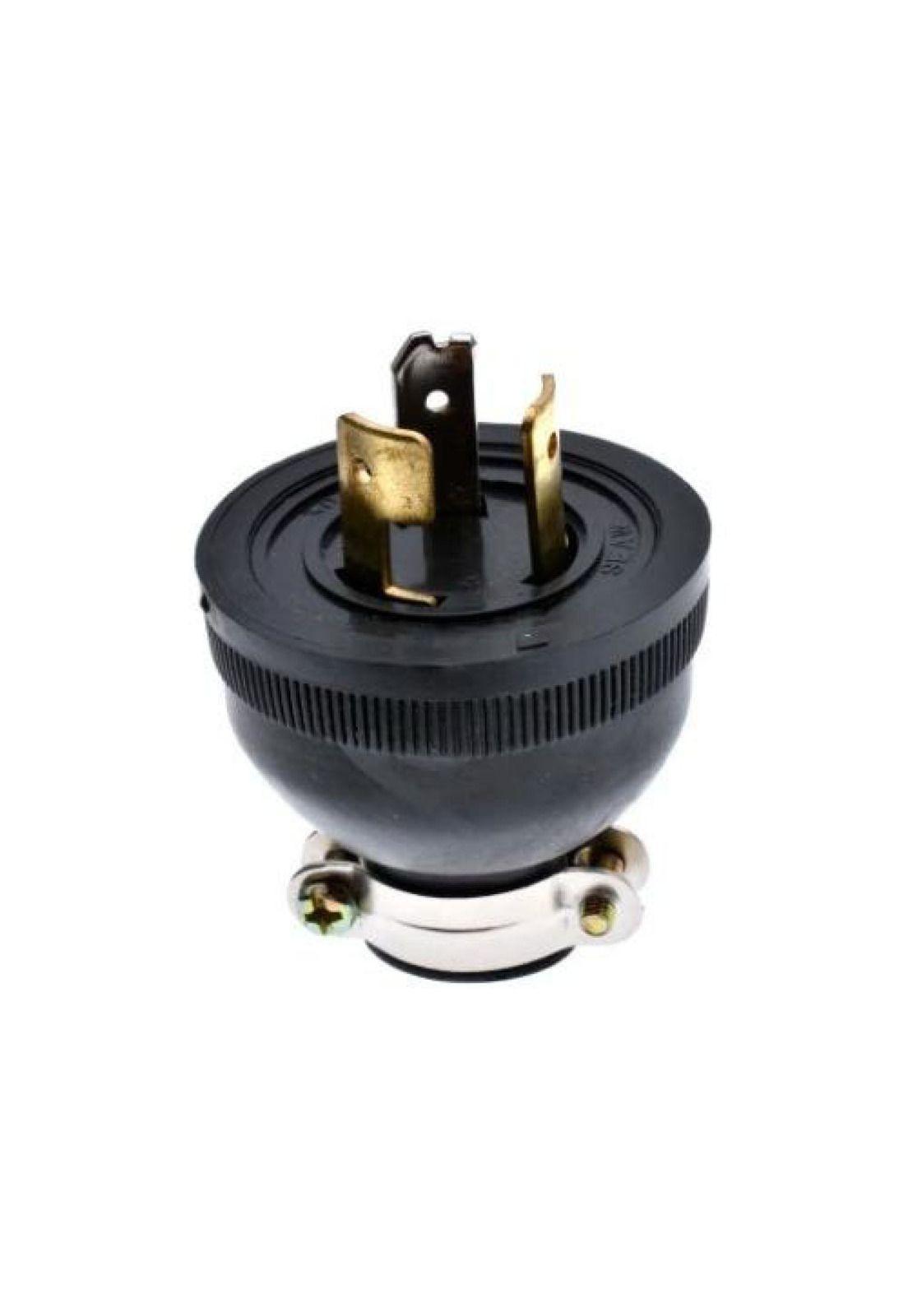 Enchufe Macho 3 Patas Con Seguro Generador  Kipor 250v 30a-7