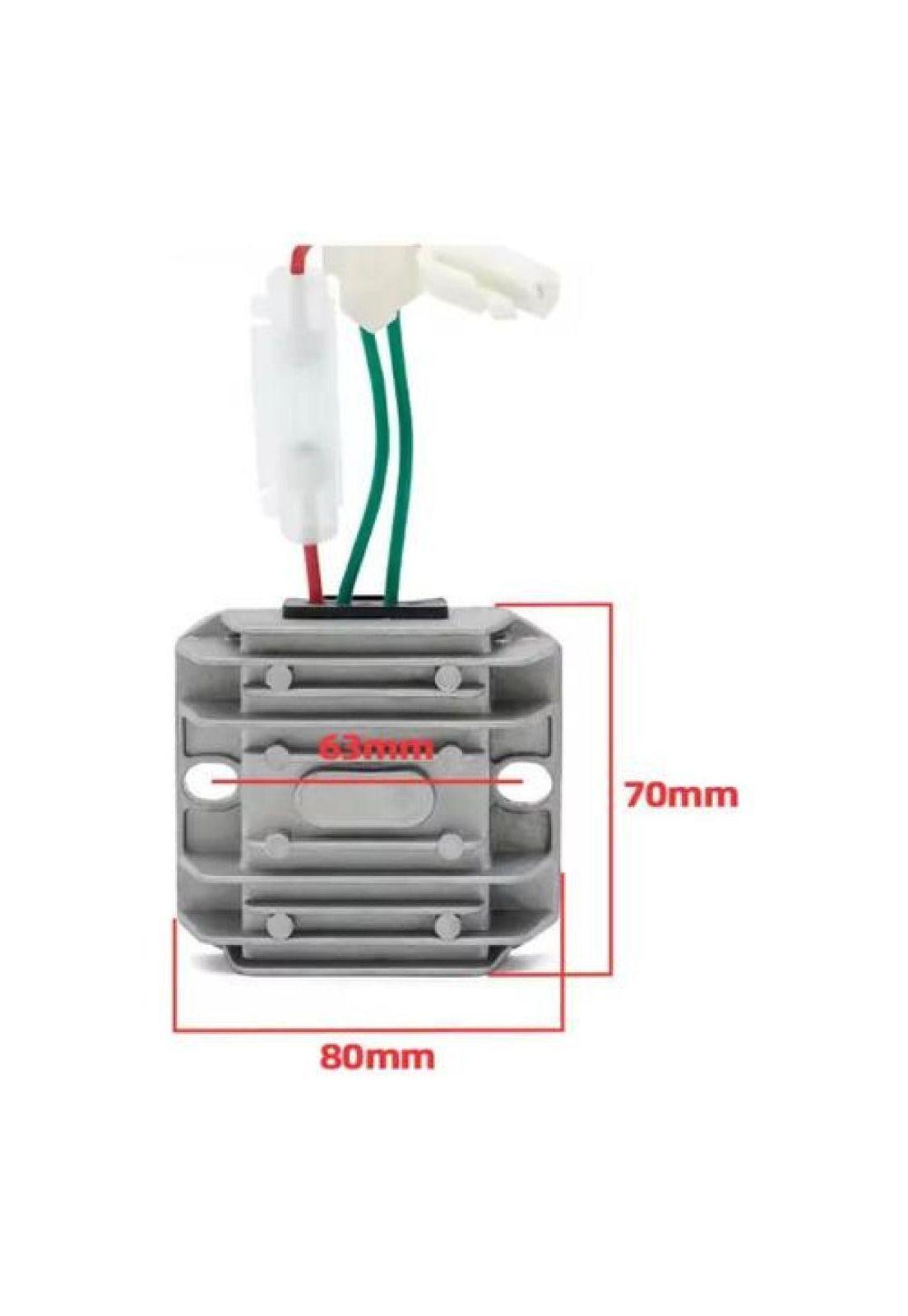Rectificador De Voltaje 12volt De 3 Cables Caja Reguladora-2