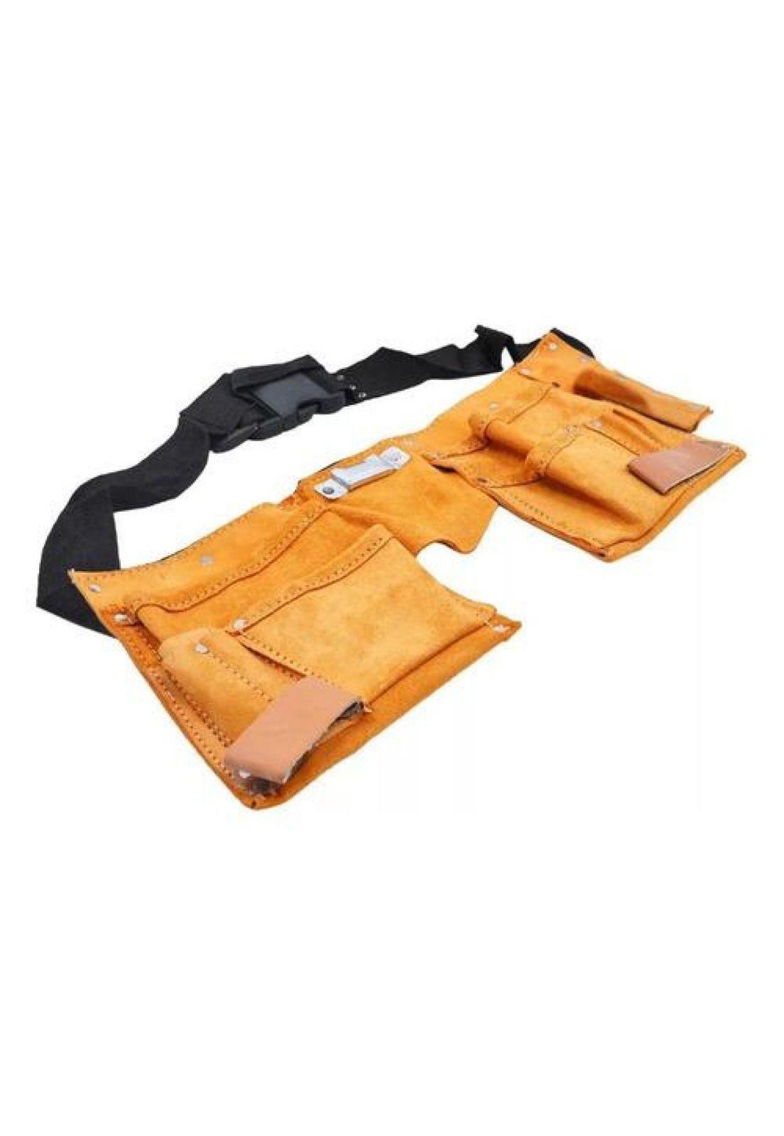 Coleto Carpintero De Cuero Ajustable Porta Herramientas-7