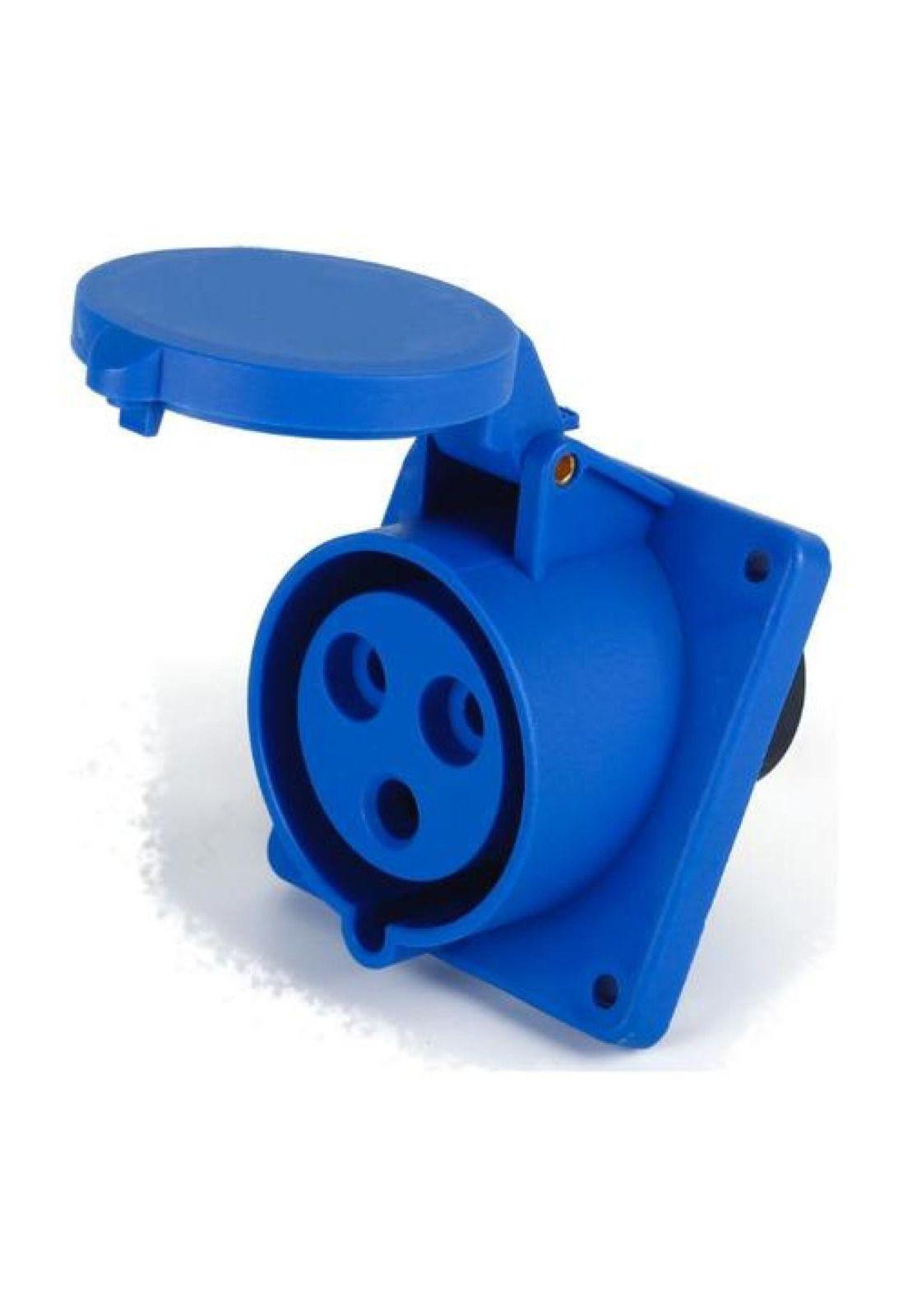 Enchufe Industrial Hembra Generador 16a 220v-250v-6