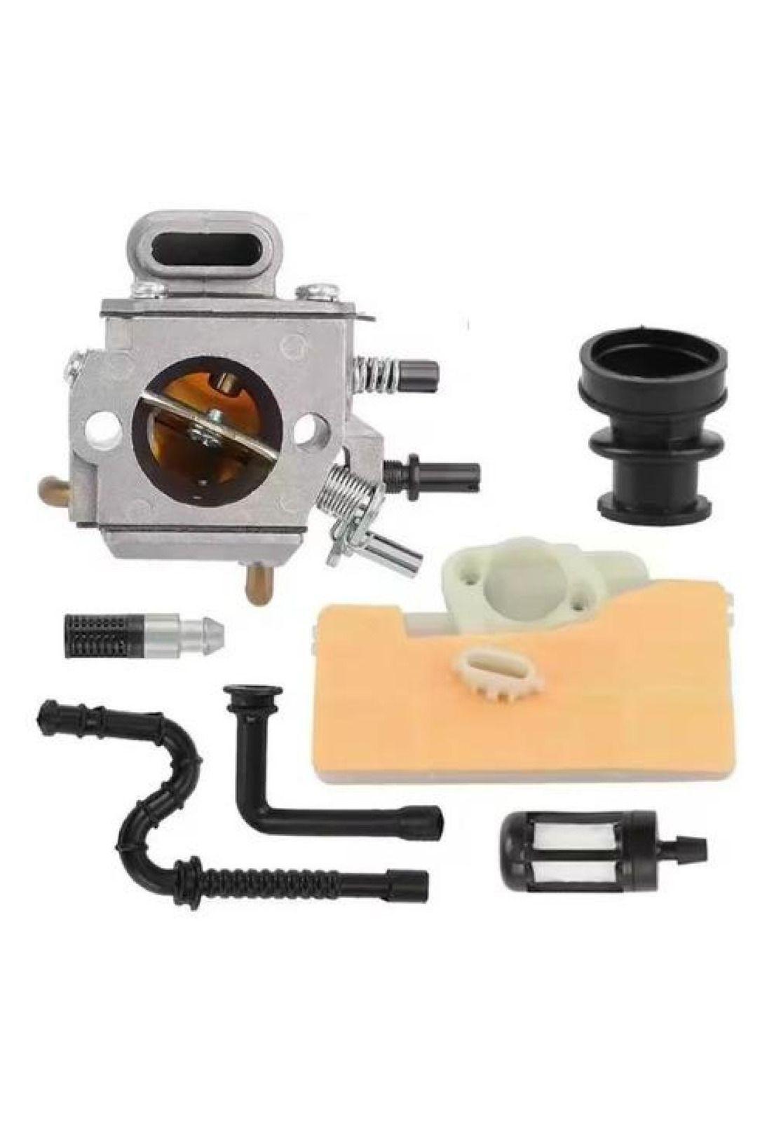 Carburador Compatible Con Stihl Ms310 + Full Kit Mantención-2