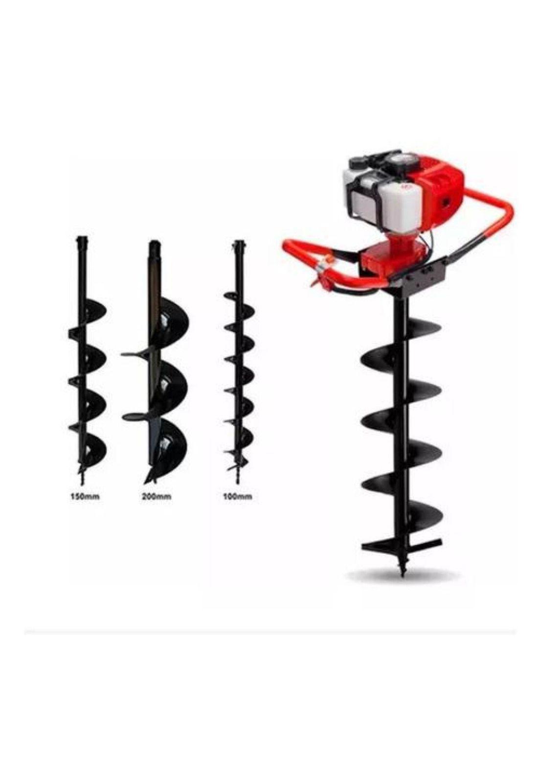 Barreno Ahoyador 63cc + 3 brocas + extension-3