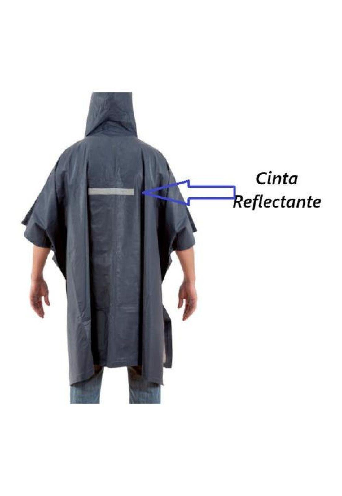 Capa Para El Agua Impermeable Azul L Lisa-2