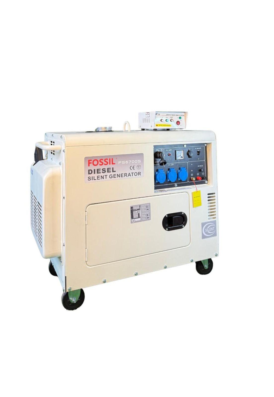 Generador Insonorizado 5kva Partida Eléctrica Ruedas + Ats-2