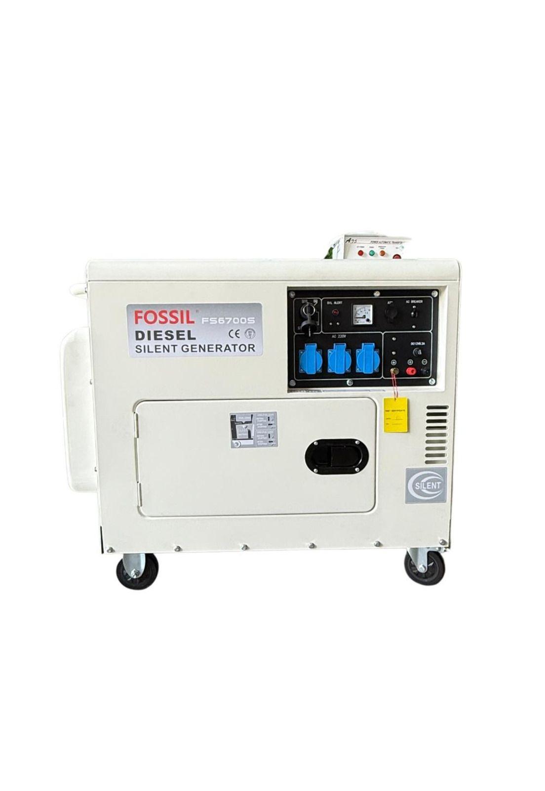 Generador Insonorizado 5kva Partida Eléctrica Ruedas + Ats-3