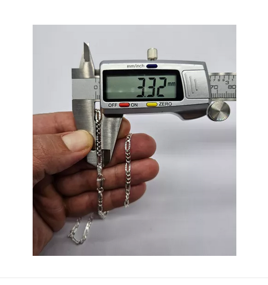 Cadena Hombre Cartier Martillada Plata Italiana 925 - 50 Cm-4