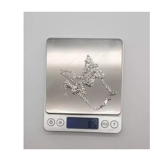 Cadena Plata Estilo Cartier 70 Cm Italiana 925-4