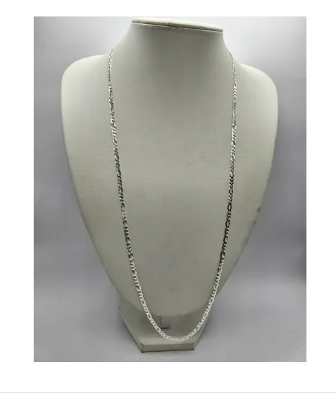 Cadena Plata Estilo Cartier 70 Cm Italiana 925-4