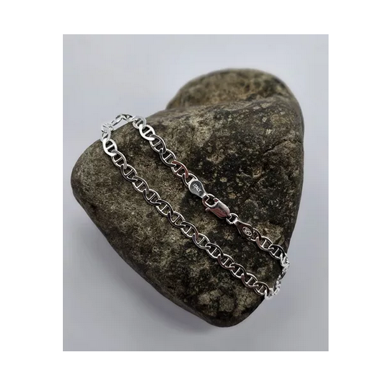 Pulsera Hombre Gucci Plata Italiana 925 4mm-3