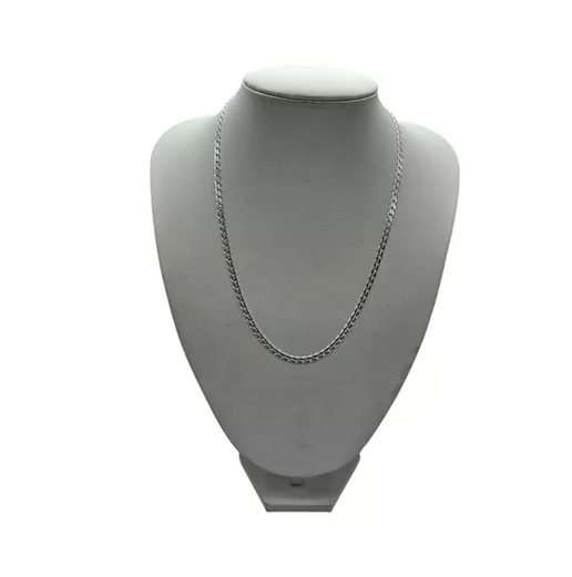 Cadena Hombre Doble Grumet Plata Italiana 925 - 50 CM-0