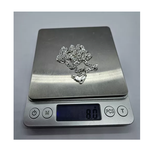 Collar Estilo Gucci Plata Fina Italiana 925 - Cadena Hombre-6