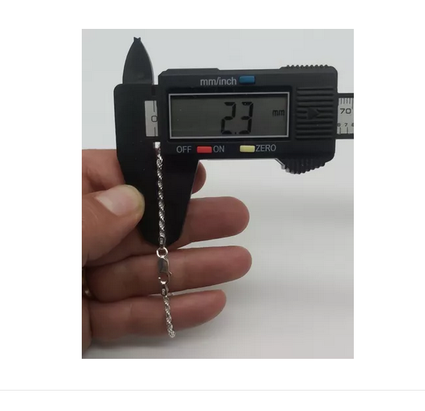 Pulsera Plata Italiana 925 Turbillon Hombre-4