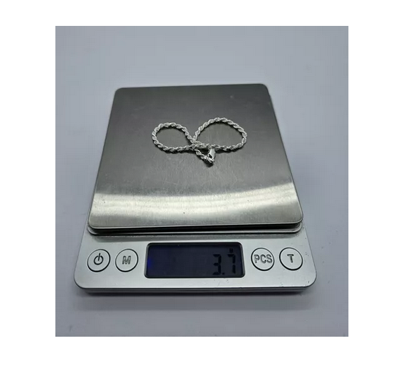 Pulsera Plata Italiana 925 Turbillon Hombre-5