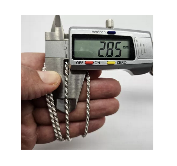 CADENA HOMBRE TURBILLON PLATA 925 70CMX2.8MM-6