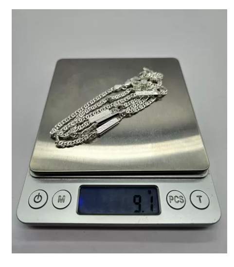 Cadena Hombre Ojo De Tigre Exclusiva Plata Italiana 925-5
