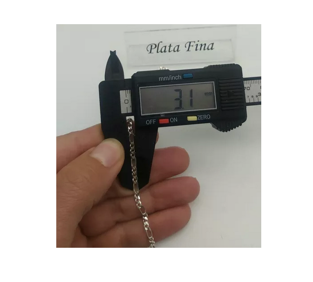 Cadena Hombre Cartier Plata Italiana 925 - 50 Cm Corta-2