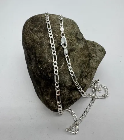 Cadena Hombre Cartier Plata Italiana 925 - 50 Cm Corta-3