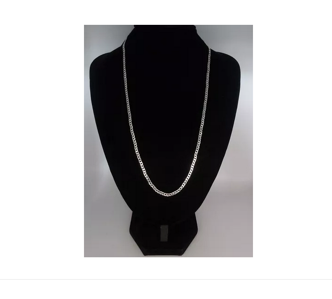 Cadena Hombre Plata 925 Grumet-4