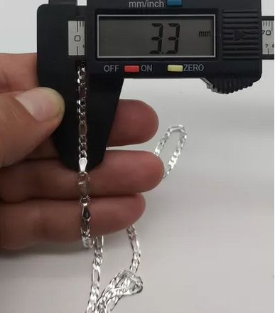 Cadena Plata Cartier 60 Cm Italiana 925-2