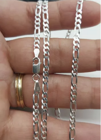 Cadena Plata Cartier 60 Cm Italiana 925-4