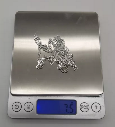 Cadena Plata Cartier 60 Cm Italiana 925-3