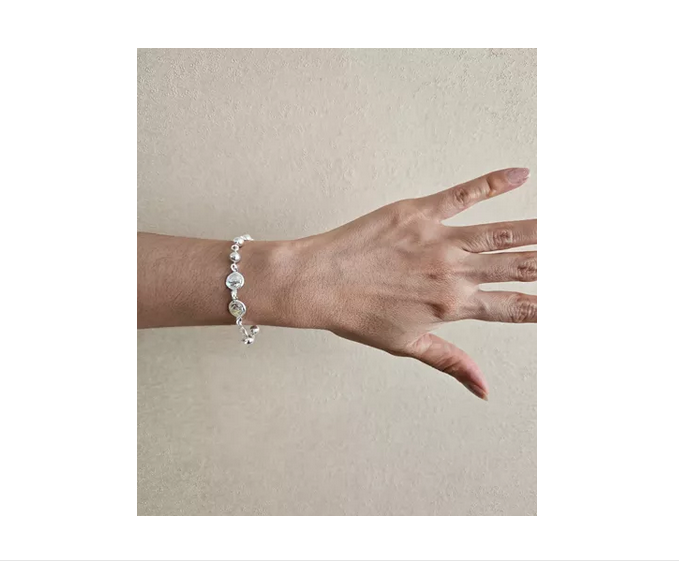 Pulsera Mujer Plata Fina Italiana 925 - Modelo San Benito-3