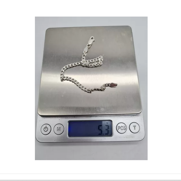Pulsera Plata Italiana 925 Grumet Hombre - 4mm-2