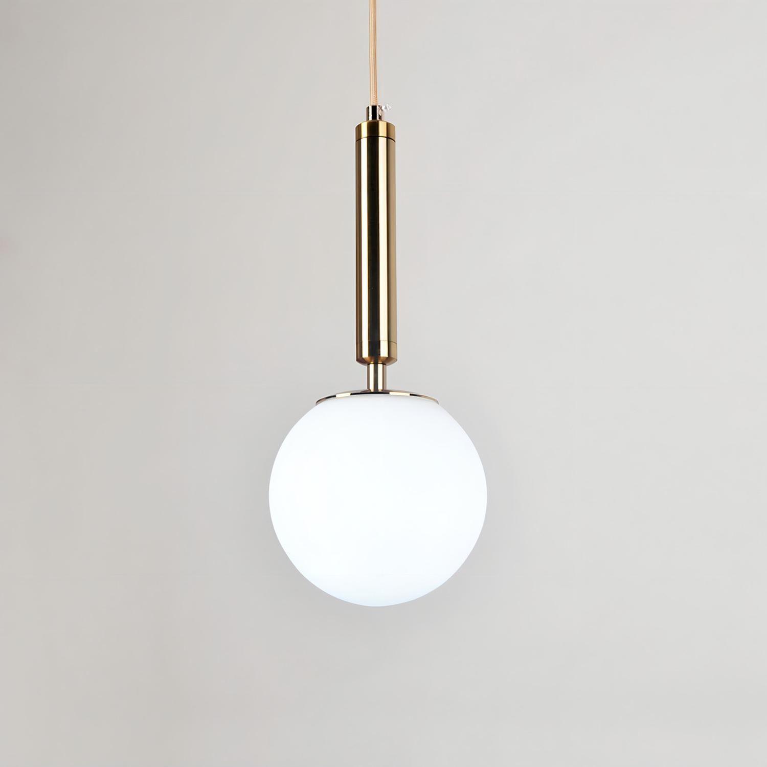 Lampara De Techo Kivs Globe Gold Lampara Colgante Decorativa Diseño Cristal Premium P73)-5