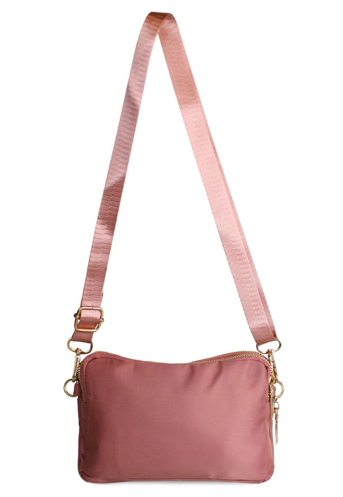 Cartera bandolera Kim pink Anabella Sachi-3