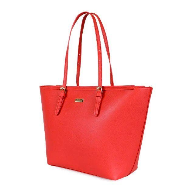 Pack Cartera Tempo + Billetera Trifold Rojo-1