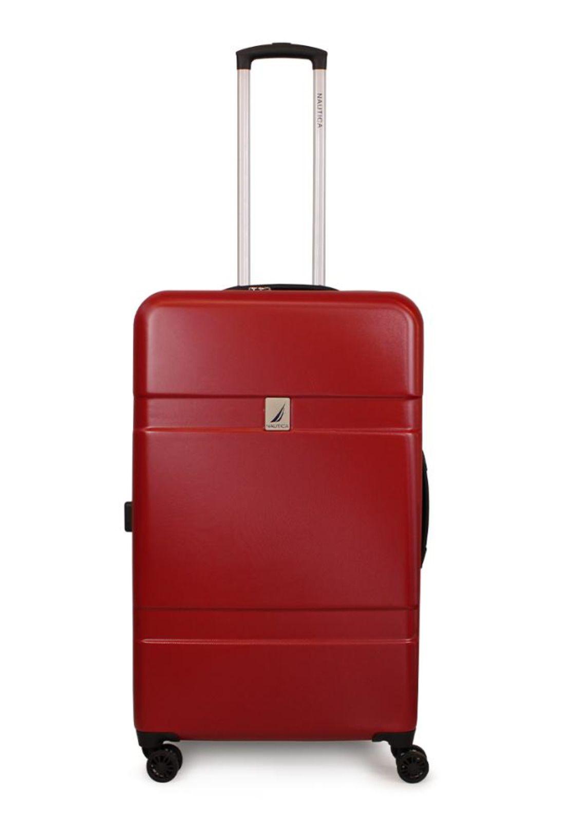 Maleta Bora Mediana 20kg roja-negra Nautica-6